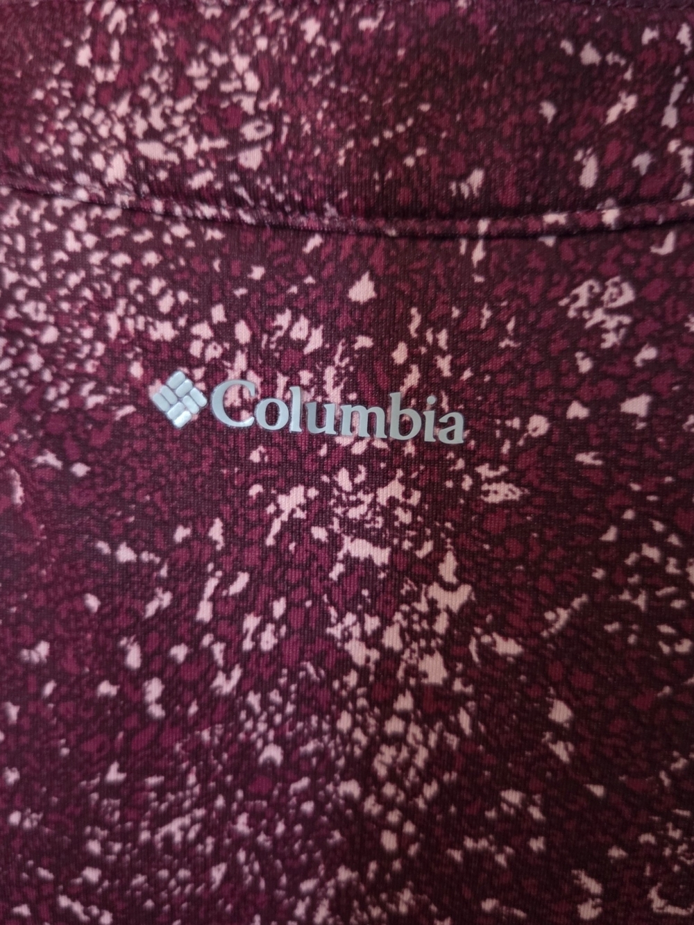 Columbia Maroon Speckled Racerback Mini Dress - Picture 5 of 6